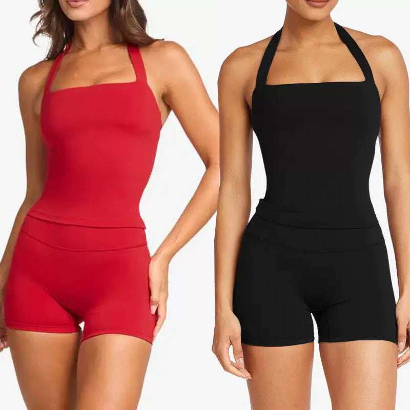 Camiseta y pantalones de yoga