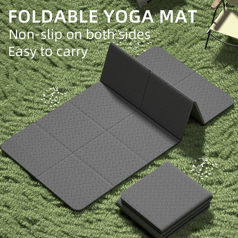 Esterilla de yoga plegable