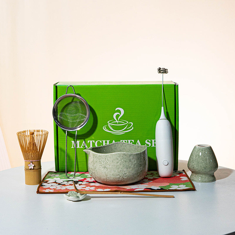 Juego de te matcha