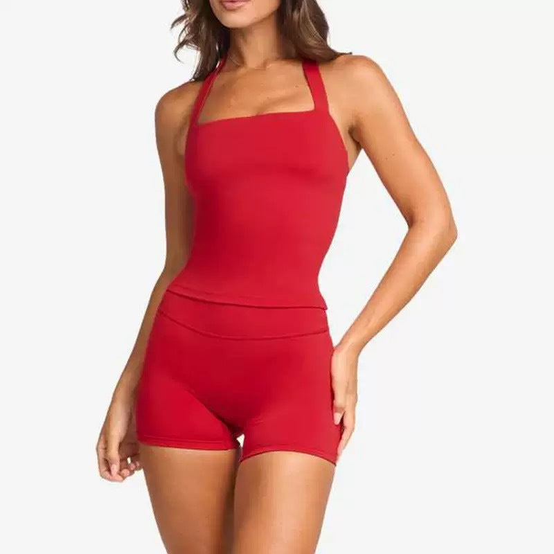 Camiseta y pantalones de yoga