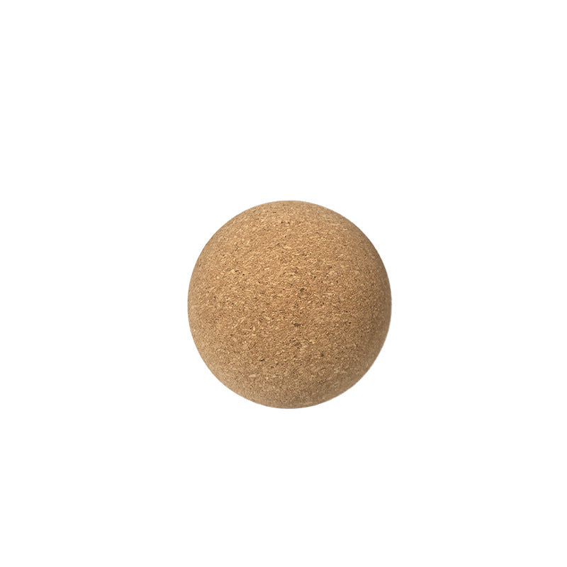 Pelota de masaje de corcho para yoga
